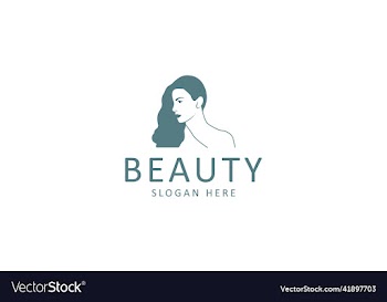 creative and modern face beauty logo