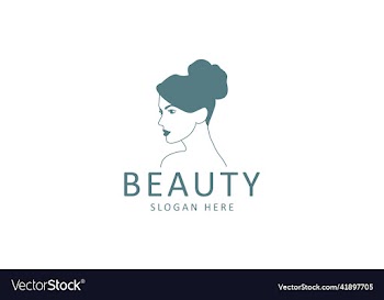 creative and modern face beauty logo