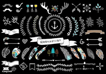 Creative antler arrow | Free stock vector - 1962
