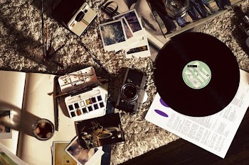 Creative At Home Flatlay