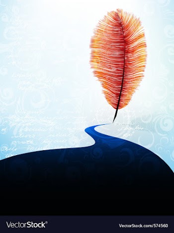 Creative background vector image
