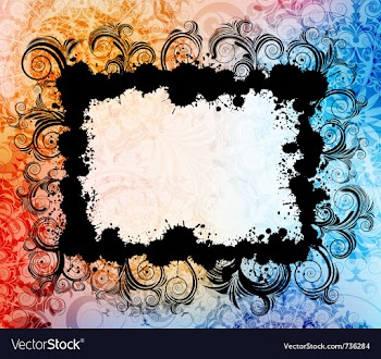Creative background vector image