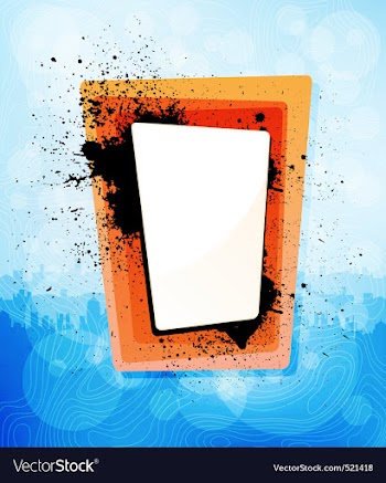 Creative banner vector image