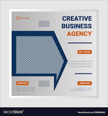 creative business agency social media post