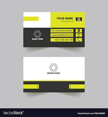 creative business card template