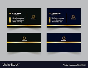creative business card template