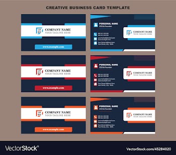 creative business card template