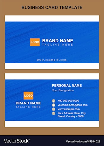 creative business card template