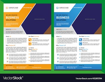 creative business flyer design