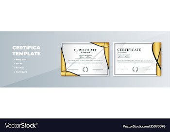 creative certificate appreciation award