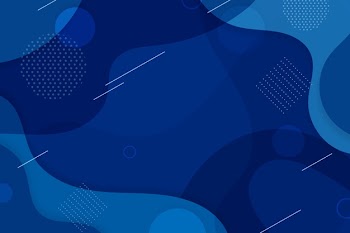 Creative classic blue background Free Vector