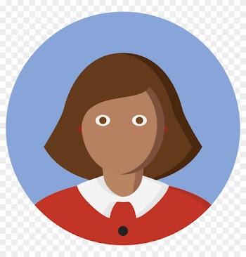 Creative Clipart Orange Woman - Camera Icon