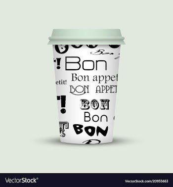 Creative coffee cups coffee sleeve coffee mug vector image