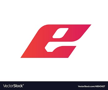 creative e letter logo design e logo