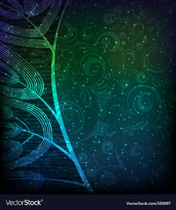 Creative forest vector image
