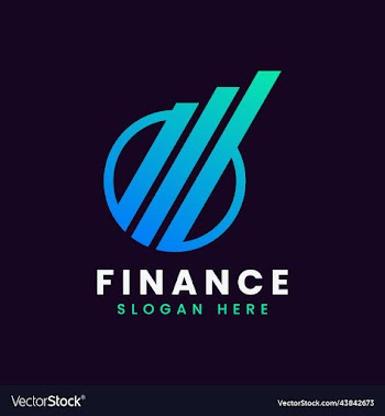 creative growth data finance logo design