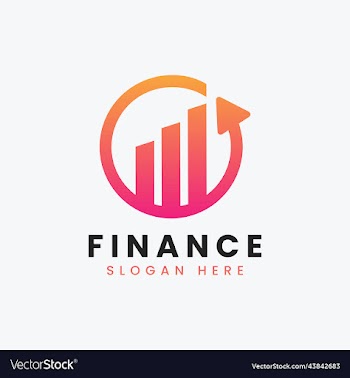 creative growth data finance logo design