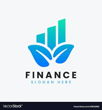 creative growth data finance logo design