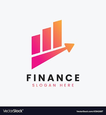 creative growth data finance logo design