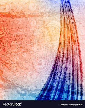 Creative grungy background vector image