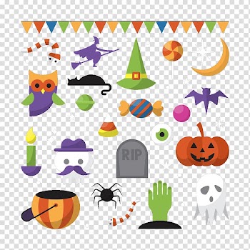 Creative Halloween transparent background PNG clipart