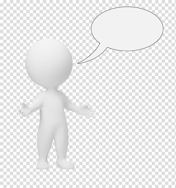 Creative hand-painted of people,speaking white people transparent background PNG clipart