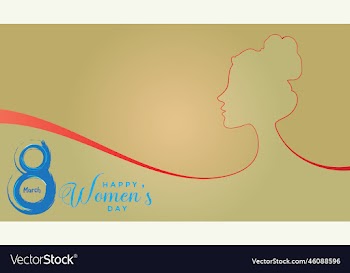 creative happy womens day event background