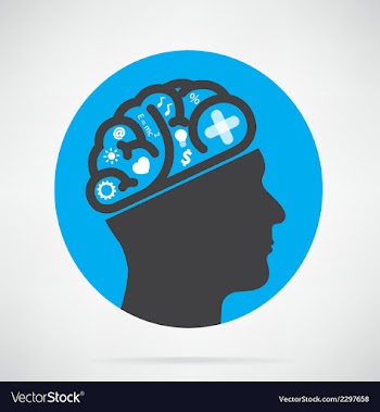  					Creative head vector image														
