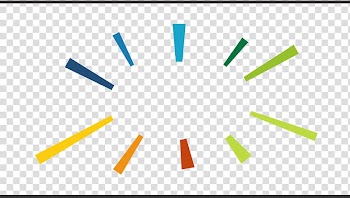 Creative holiday ribbon classification map transparent background PNG clipart