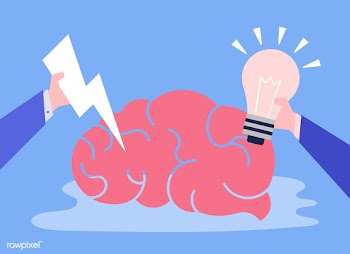 Creative idea and thinking brain icon | Free stock vector - 479757