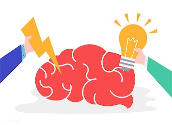 Creative idea and thinking brain icon | Free stock vector - 479760