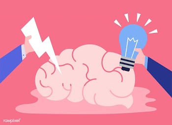 Creative idea and thinking brain icon | Free stock vector - 481081