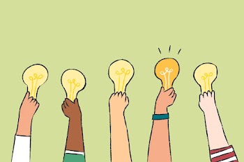 Creative ideas, light bulb doodle | Free stock illustration | High Resolution graphic