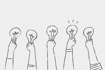 Creative ideas, light bulb doodle | Free stock illustration | High Resolution graphic