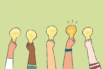 Creative ideas psd, light bulb doodle | Free stock illustration | High Resolution graphic