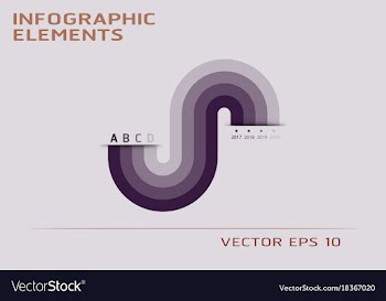 Creative infographics elements eps10business vector image