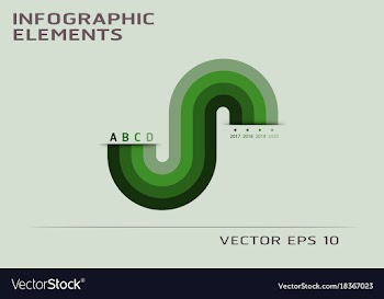 Creative infographics elements eps10business vector image