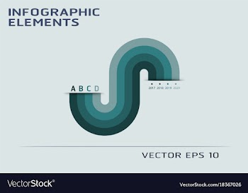Creative infographics elements eps10business vector image
