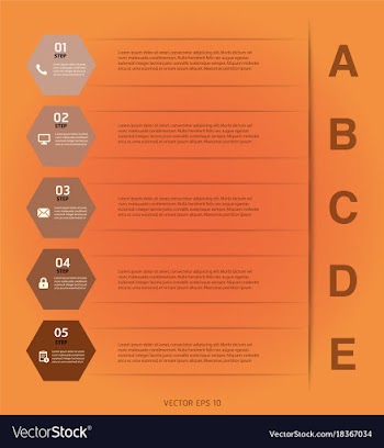 Creative infographics elements eps10business vector image
