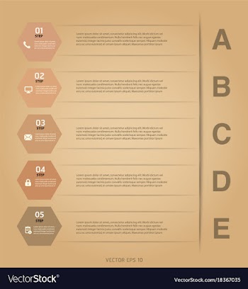Creative infographics elements eps10business vector image