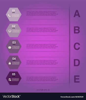 Creative infographics elements eps10business vector image