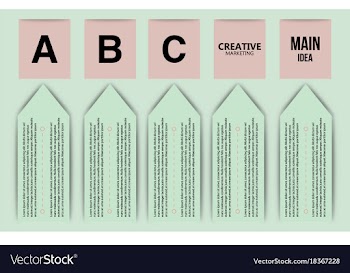 Creative infographics elements eps10business vector image