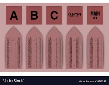 Creative infographics elements eps10business vector image