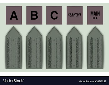 Creative infographics elements eps10business vector image