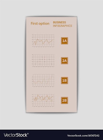 Creative infographics elements eps10business vector image