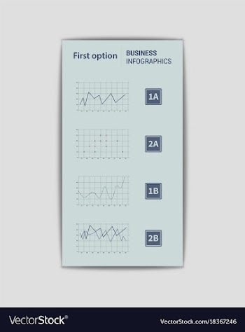 Creative infographics elements eps10business vector image