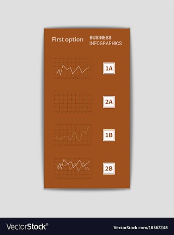 Creative infographics elements eps10business vector image