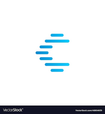 creative letter c logo icon design for business