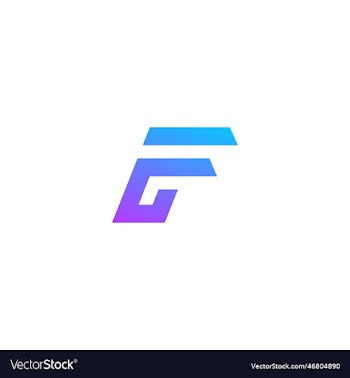 creative letter f logo design template