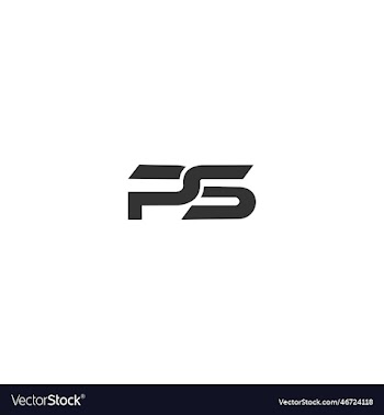 creative letter ps logo